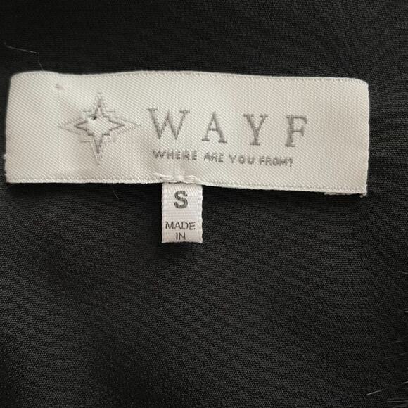 WAYF Faux Fur Black Vest Sz S - Picture 4 of 6